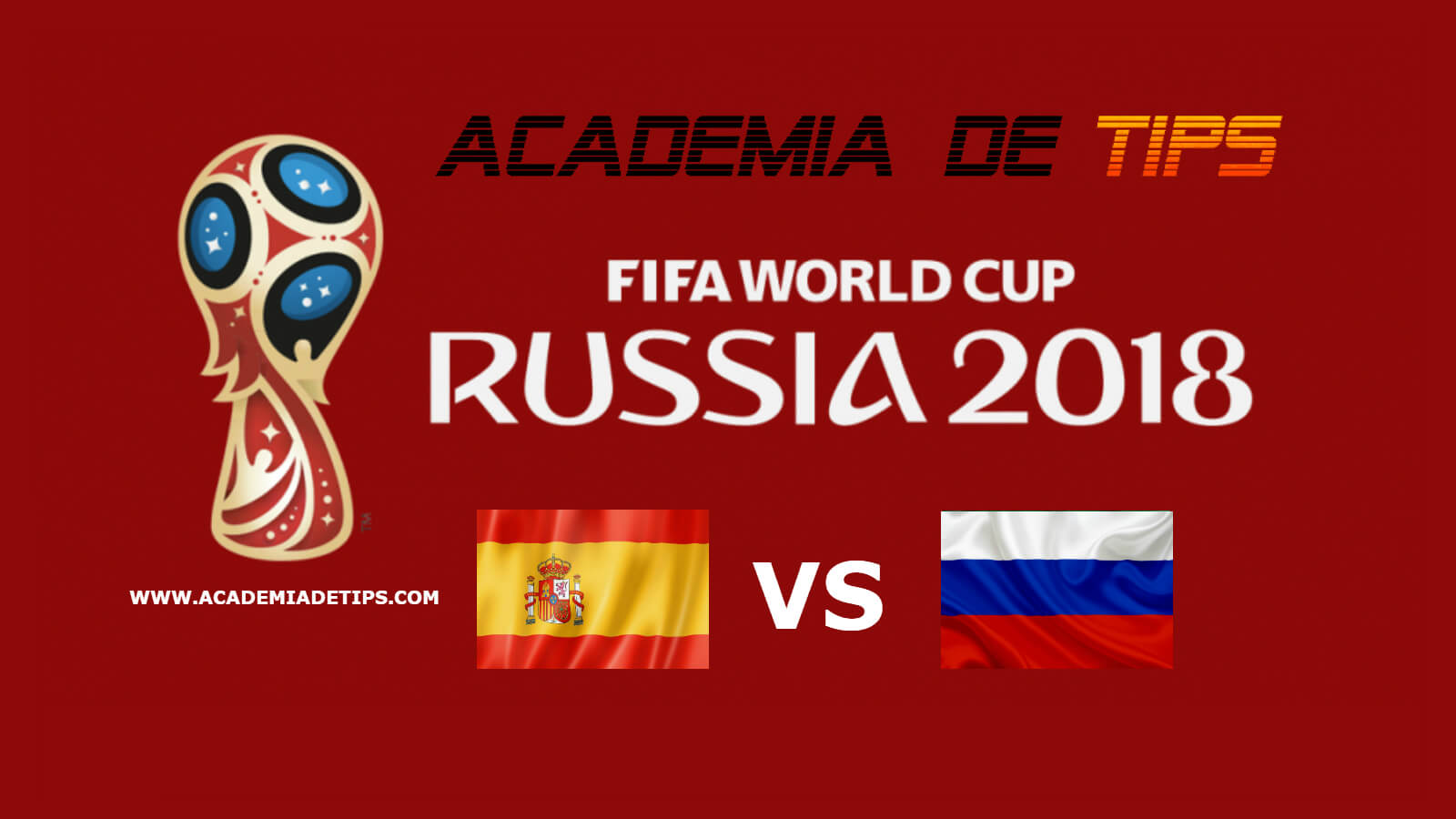 Prognóstico Espanha x Rússia - Mundial FIFA 2018