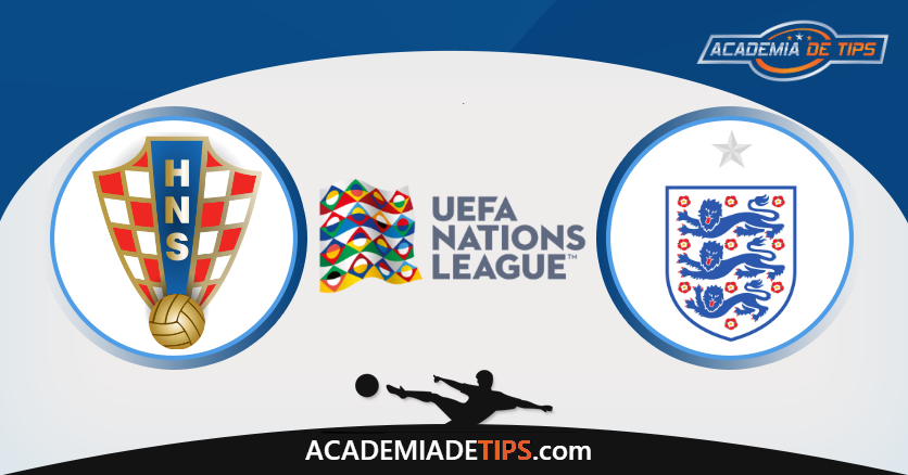 Croácia vs Inglaterra, Prognóstico, Analise e Apostas - UEFA Liga das Nações