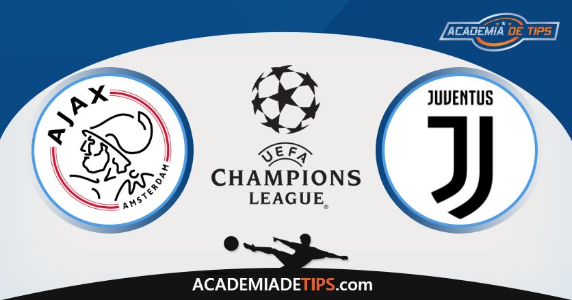 Ajax vs Juventus, Prognóstico, Analise e Apostas Liga dos Campeões