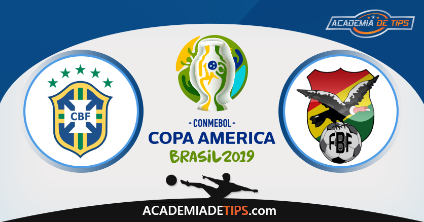 Brasil vs Bolívia, Prognóstico, Analise e Apostas - Copa América 2019