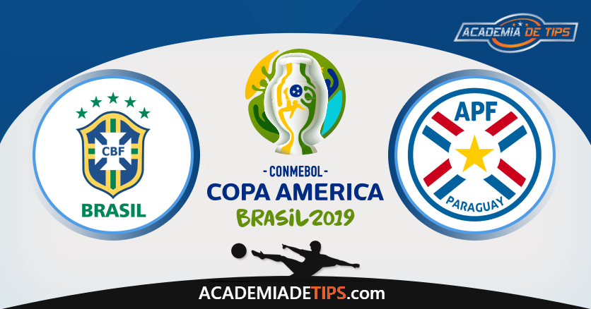 Brasil vs Paraguai, Prognóstico, Analise e Apostas - Copa América 2019