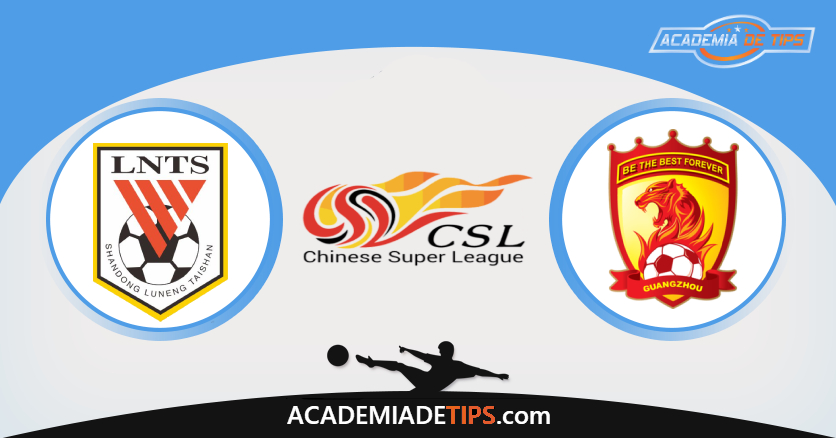 Shandong Luneng vs Guangzhou Evergrande, Prognóstico e Apostas - CSL