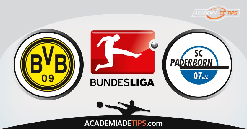 Borussia Dortmund vs Paderborn, Prognóstico e Palpites de Apostas – Bundesliga