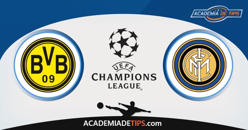 Borussia Dortmund vs Inter, Prognóstico e Palpites de Apostas – Champions League