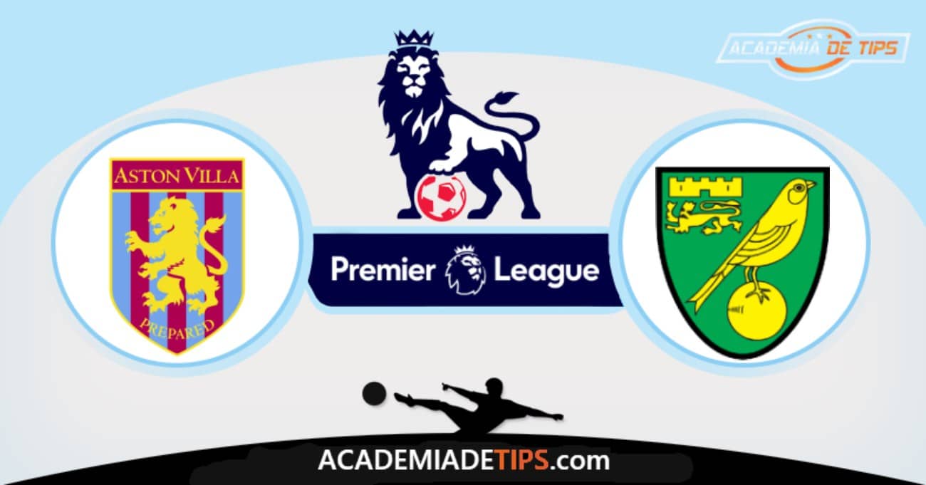 Aston Villa vs Norwich, Prognóstico, Analise, Previsão e Palpites de Apostas - Premier League