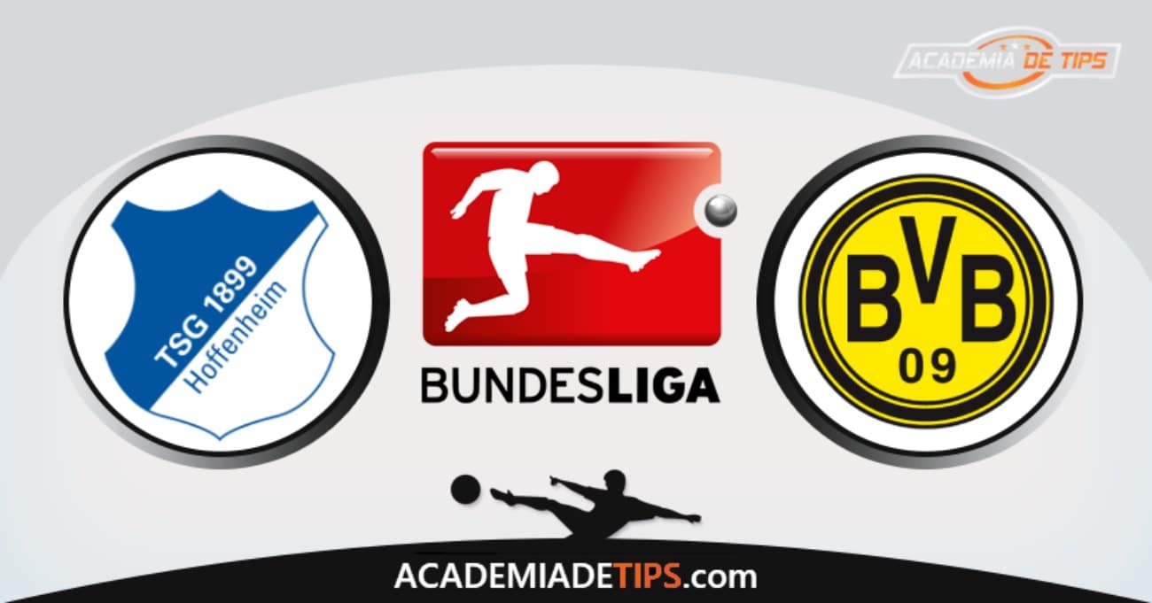 Hoffenheim vs Dortmund, Prognóstico e Palpites de Apostas – Bundesliga