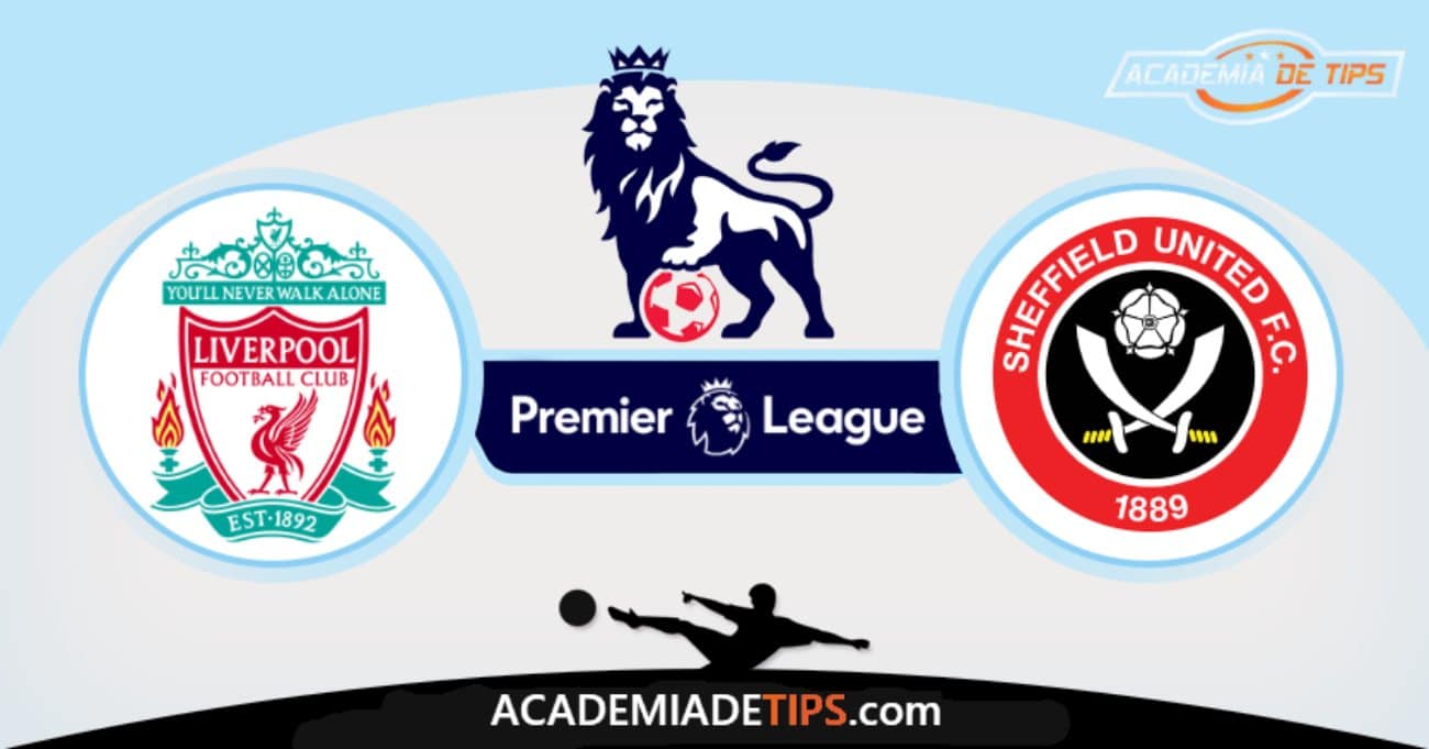 Liverpool x Sheffield United, Prognóstico, Analise e Palpites de Apostas - Premier League