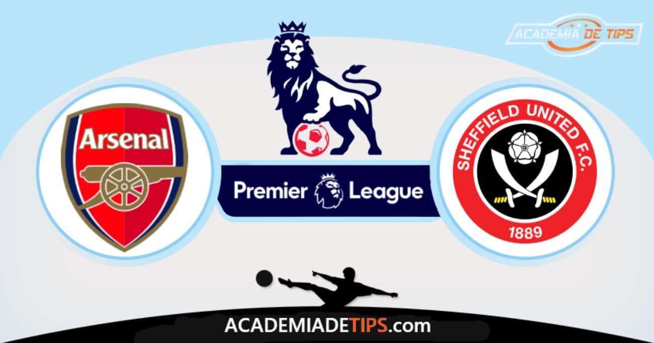 Arsenal x Sheffield United Prognóstico, Analise e Palpites de Apostas - Premier League