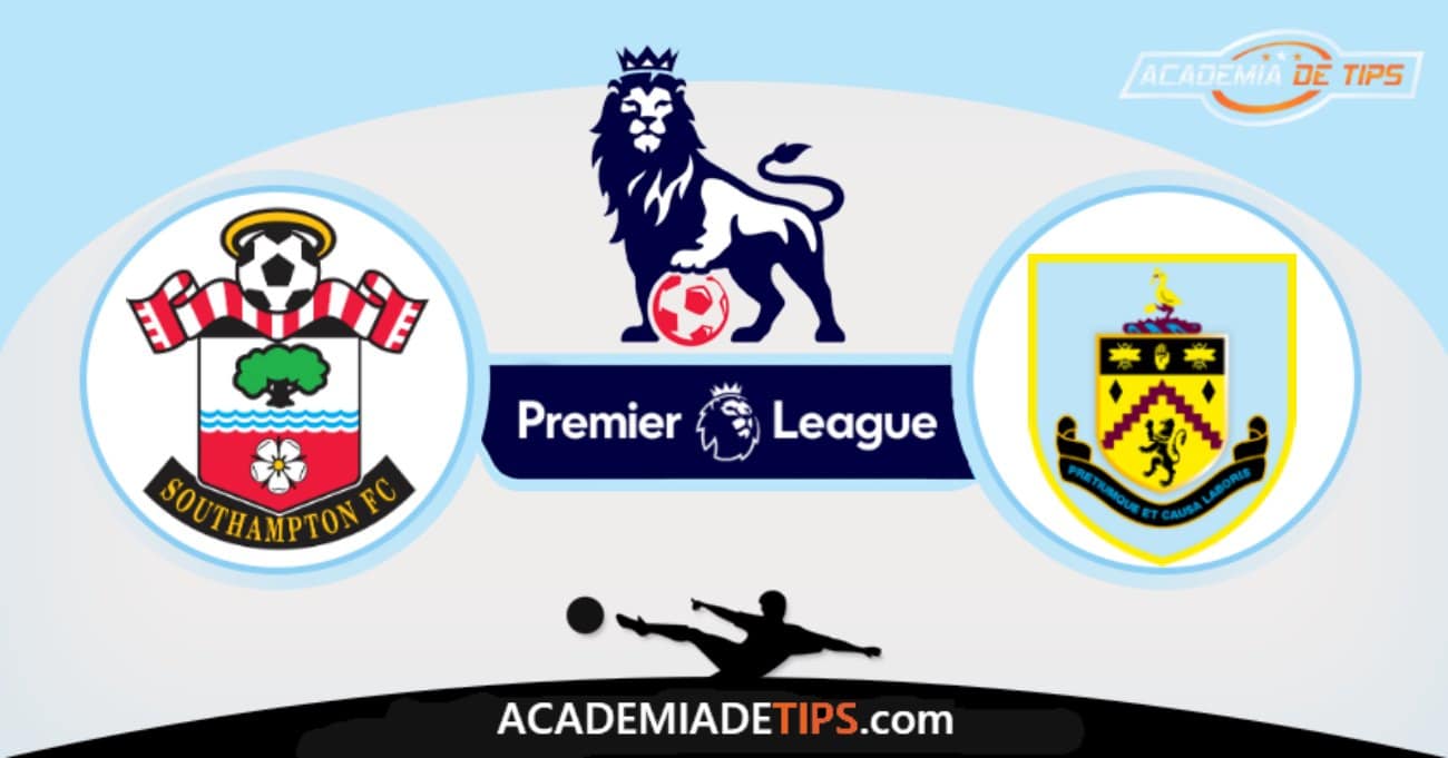 Southampton x Burnley, Prognóstico, Analise e Palpites de Apostas - Premier League