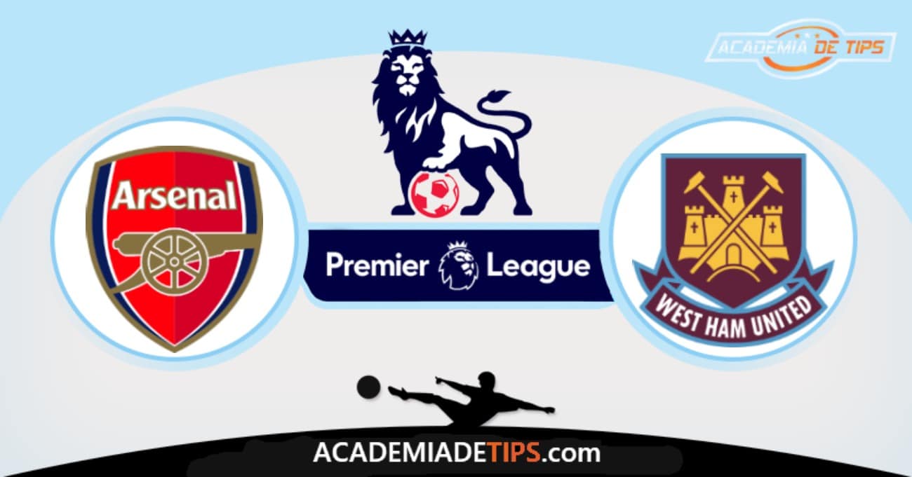 Arsenal x West Ham, Prognóstico, Análise e Palpites de Apostas - Premier League