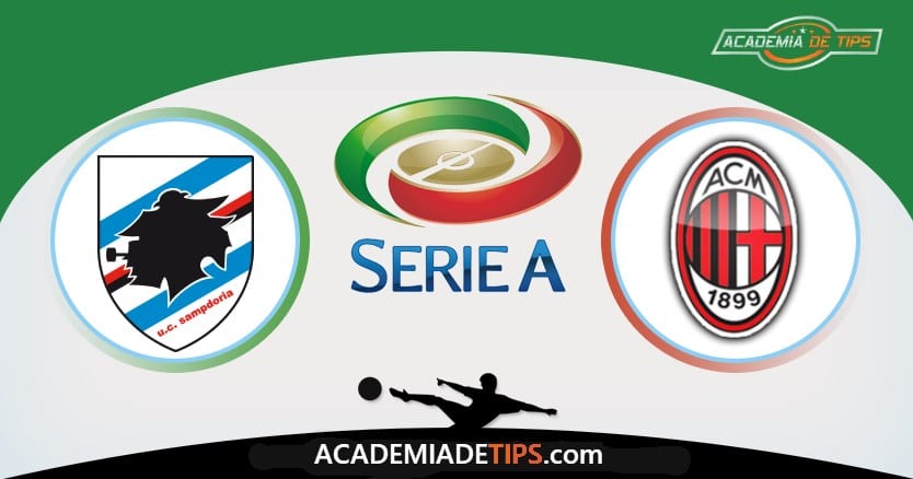 Sampdoria x Milan, Prognóstico, Análise e Palpites de Apostas – Serie A