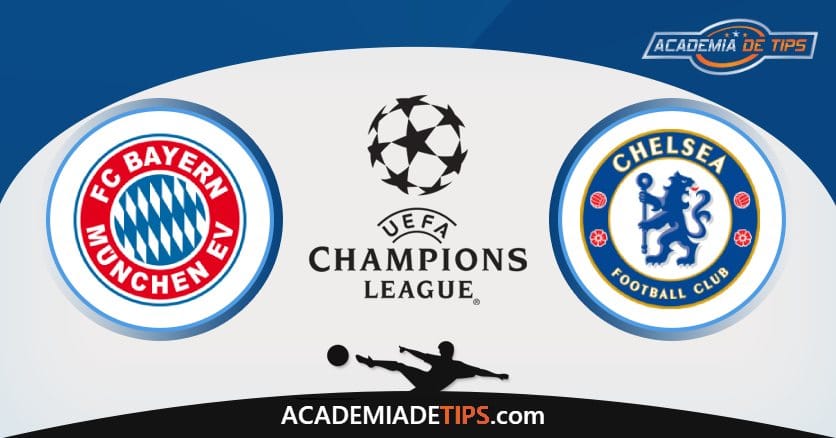 Bayern x Chelsea, Prognóstico, Analise e Palpites de Apostas – Champions League