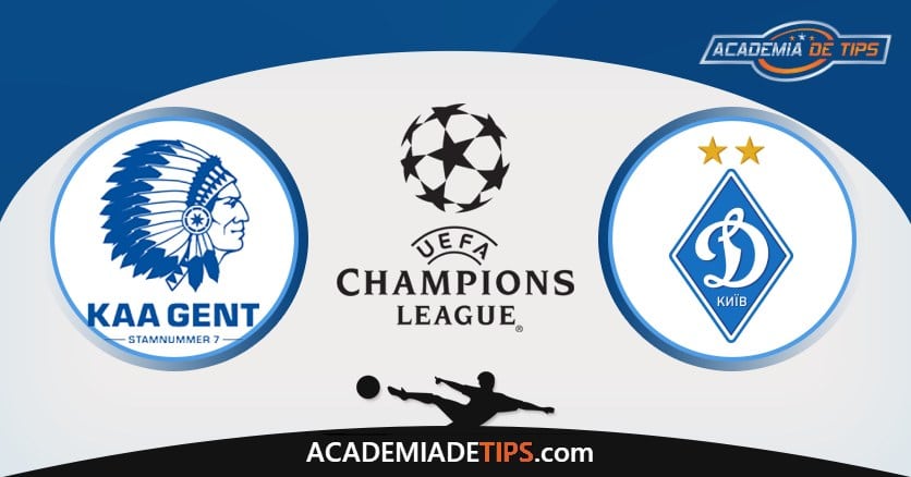 Gent vs Dynamo Kiev, Prognóstico, Análise e Palpites de Apostas – Champions League PlayOff