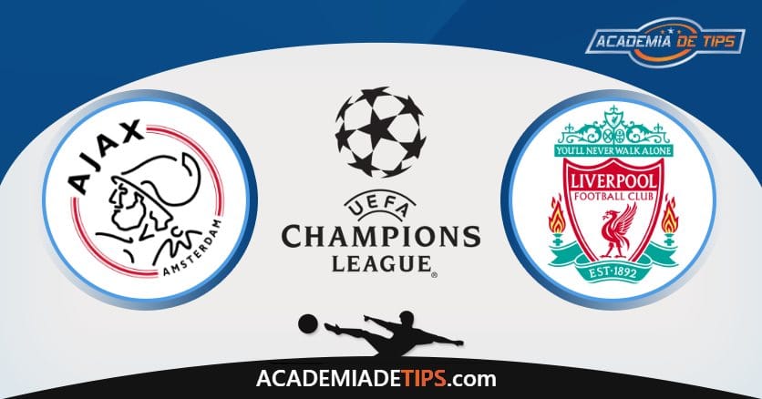 Ajax x Liverpool, Prognostico, Analise e Palpites de Apostas – Champions League