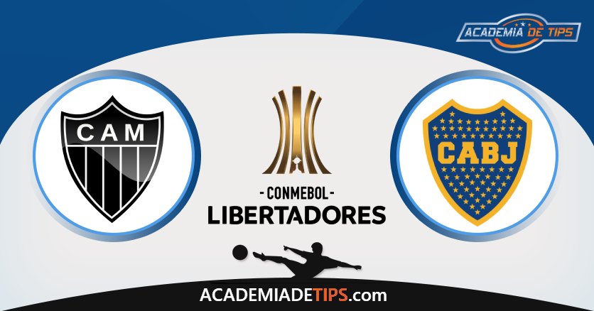 Atlético-MG vs Boca Junior, Análise e Apostas Libertadores - 4 Palpites