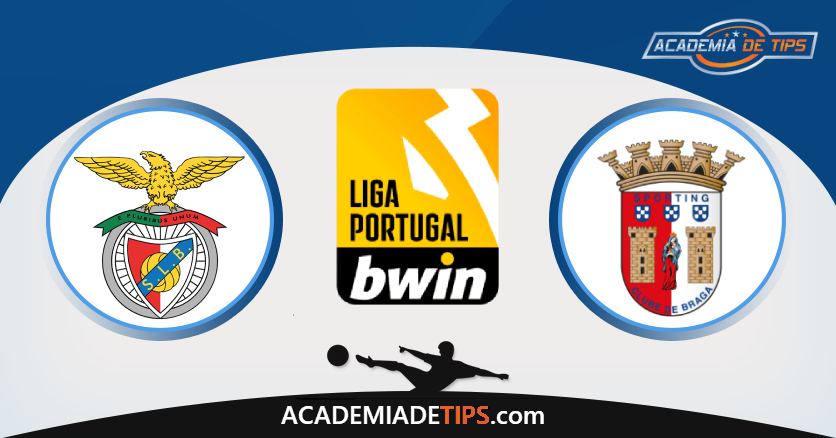 Benfica vs Braga, Prognóstico, Análise, Apostas e Tips Sugeridas