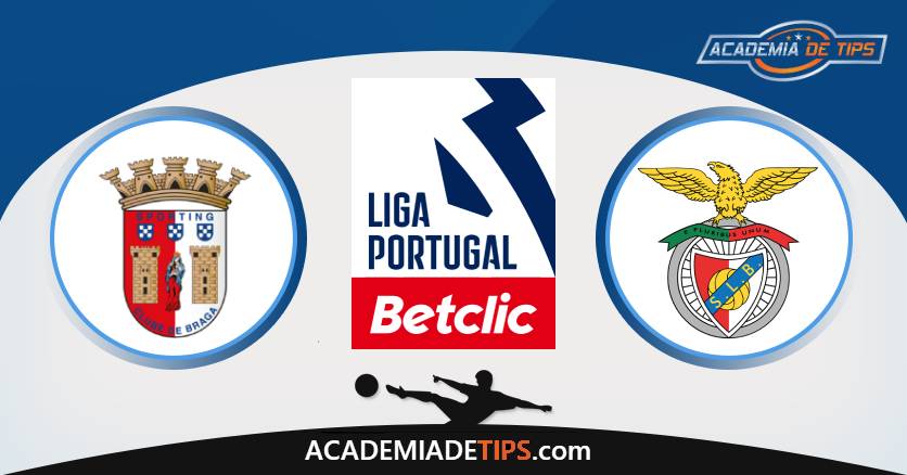 Braga x Benfica, Prognóstico, Análise, Apostas e Tips Sugeridas